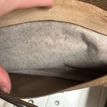 Vintage Tacchini Italian Leather Large Clutch Brown Photo 13