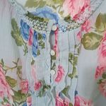 Abercrombie & Fitch M Sky Blue Peasant Top Photo 2