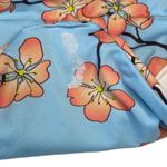 new Submarine ❤︎ Highs + Lows Print Bikini Set ❤︎ Cherry Blossom on Baby Blue Size XS Photo 6