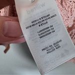 Wilfred  Pink Crochet Open Knit Cardigan Sweater Womens M Fall Coquette Delicate Photo 6