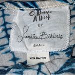 frankie's bikinis Frankie’s Bikinis Ikat Shibori Dylan Halter Short Romper Jumpsuit size Small Photo 5