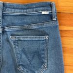 Mother NWOT The Swooner Roller Yoke Front Ankle Jeans in Double Vision Wash Size Blue Size 29 Photo 6