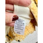 Sincerely Jules x Bandier Oversized Plaid Aspen Sherpa Jacket Yellow Women's S Photo 8