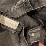 Free People Neon Blonde Black Siren Mom Fit High Rise Distressed Jeans 26 Photo 2