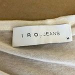 IRO Jeans Mayssa Chain Link Tee in White Medium Photo 6