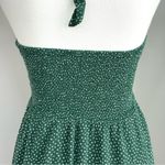 Kendall + Kylie  Dark Green Halter Dress Size Small Photo 5