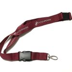 Poshmark Burgundy Red Logo Spellout Lanyard Photo 0
