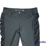 Victoria's Secret Victoria’s Secret Sport black high waist crop leggings  with side ruching large Photo 8