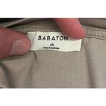 Babaton Aritzia Women's Size 1X Beige Padded Shoulder Sleeveless Tank Top Photo 5