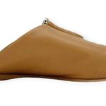 Mercedes Castillo | Sz 7.5 | Khaki Leather Rayven Cutout Round Toe Slip Photo 4