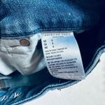 American Eagle  Distressed Curvy Midi Cutoff Denim Jean Shorts Photo 4