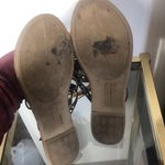 American Eagle black strapy studded faux leather buckle strap sandals 9.5 Photo 3