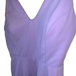 Unbranded purple athletic strappy cross back mini tennis dress Photo 3