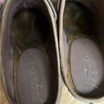 Matisse “Stevie” Brown Suede Leather Studded Buckle Clogs w/ wooden heel size 7 Photo 8