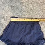 Aerie Navy Blue Women's flowy Ruffle Shorts size XS Photo 3