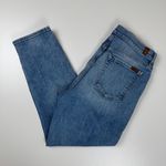 7 For All Mankind 7 For All Man Kind Denim Jeans Women’s Size 32 Mid Rise Medium Wash Slim Fit Photo 1