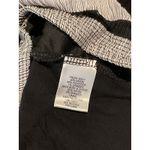 Dana Buchman Womens Black Striped V Neck 3/4 Sleeve Top Shirt Large Blouse Work Photo 9