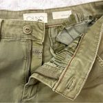 Anthropologie // CHINO Mid-Rise Olive Green Relaxed Fit Cropped Jeans 27 Photo 6