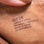 Lucky Brand  Y2K Chunky Women's Brown Leather Wedge Sandals Studded Straps Size 8 Photo 7