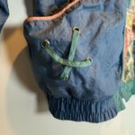 Athletic Works Vintage 90s Multicolor Windbreaker Tracksuit Jacket Grannycore Photo 2