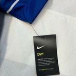 Nike Womens  Dry Short Sleeve Button Down Shirt Gray Sz SM MLB Kansas City Royals Photo 1