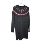 J.Crew NWT Jewel Embellished Fair Isle Crewneck Sweater Dress Sz. S Photo 2