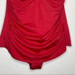 Merona  One Piece Bathing Suit Red Photo 2