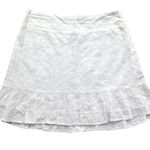 Kendall + Kylie Eyelet Floral Mini Skirt Women’s Size Small Coquette Photo 0