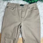 Ralph Lauren Lauren  khaki mom style jeans size 16 Photo 3