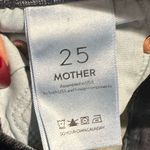 MOTHER THE LOOKER CROP ON THE EDGE WASH BLUE JEANS 25 Photo 10