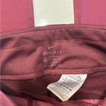 Nike NWT  burgundy Dri Fit Leggings full length size XS Photo 2