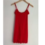 SKIMS Fits Everybody Lace Slip Dress in Cayenne, Size Small Photo 3
