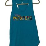 Disney Blue Y2K 2000s Design Tank Top Shirt Princess Women’s Size Small/Medium! Photo 0