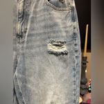 PacSun Like New  Light Indigo Ripped '90s Boyfriend Jeans Photo 7