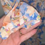 Flying Tomato  floral long sleeve plus size multicolor wrap dress size 2X wore 1x Photo 3