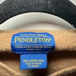 Pendleton Womens 100 Wool  Caramel sweater Photo 1