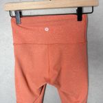 Lululemon Wunder Train High Rise Short Womens Size 4 Orange Bike Gym Training Photo 2