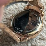 Relic  women’s vintage stainless steel‎ rose gold bracelet watch one size Photo 7