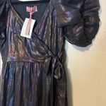 JESSAKAE Pixie dress in Black Iridescent Size XL NWT Photo 7