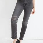 Madewell The Perfect Vintage Jean in Bartlett Wash Womens 26 Distressed 90s Photo 0