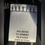 CeCe  Black Striped Top Tank Size‎ Large NWT Photo 3