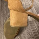Worthington  suede tan heel sandals Photo 3