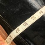 Lands' End  Womens 18 V-Neck Long Sleeve Black Velvet Shift‎ Dress Classic Photo 8