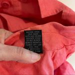 Grace Elements ‎Women’s Jacket-size 10-Linen-Coral Photo 5