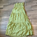 Forever 21 Green A-Line Tiered Resort Skirt Photo 6