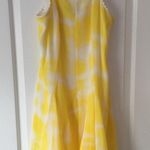 BCBGeneration Yellow White Floral Sundress Photo 1