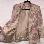Alfred Dunner  STUNNER 🔥 Floral Blazer - Vintage 80’s Style in Pink and Cream Photo 9
