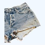 AGOLDE  Parker cut off Jean shorts button fly Size 29 Photo 2