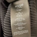 Maje  tank top knit black ribbed size L Photo 3