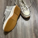 Steve Madden White and Silver High-Top Sneakers Photo 4